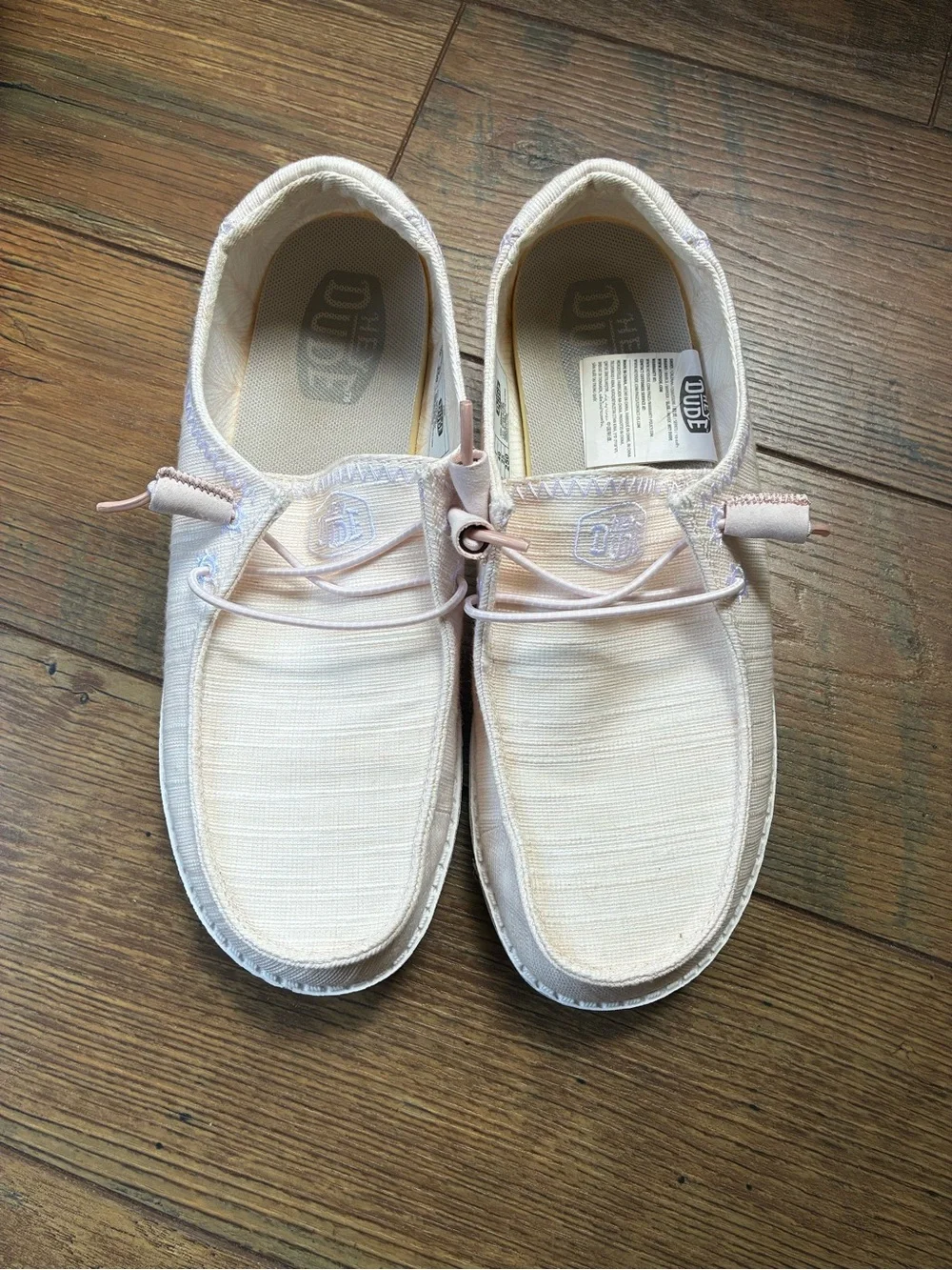 Hey Dude Wally Free Slip-On Shoes in Light Blush